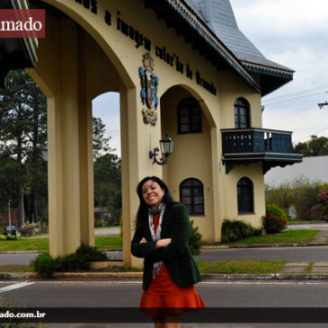 História dos leitores: Aline e a paz de Gramado