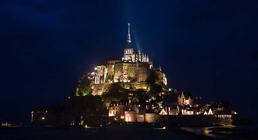 Monte Saint-Michel, Normandia (França)