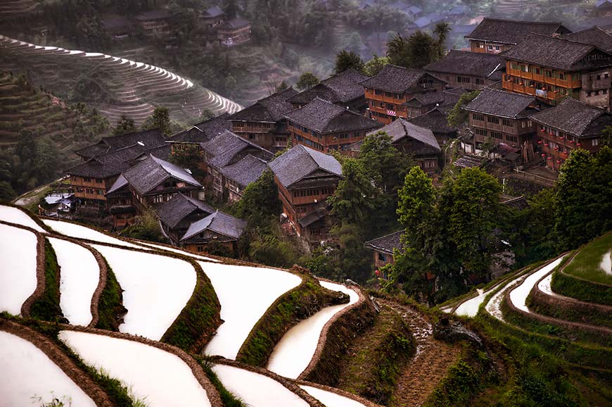 Terraços de arroz, Longsheng (China)