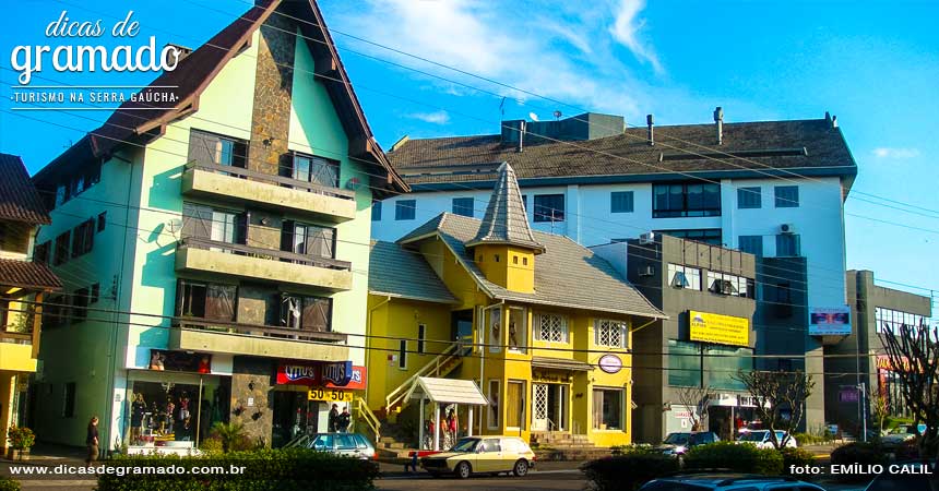 Passeios em Nova Petrópolis: As belas e coloridas construções em estilo alemão da Av. 15 de Novembro