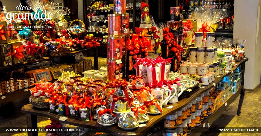 Loja da Chocolates Lugano na Av. Borges de Medeiros