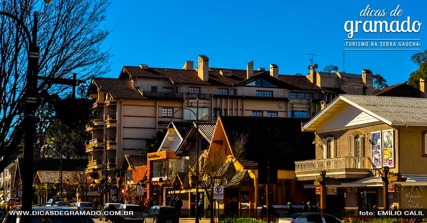 Passeios gratuitos em Gramado: Avenida Borges de Medeiros