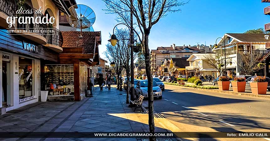 O que fazer em Gramado: Av. Borges de Medeiros