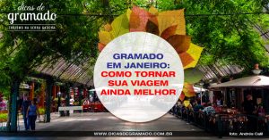 Gramado em janeiro