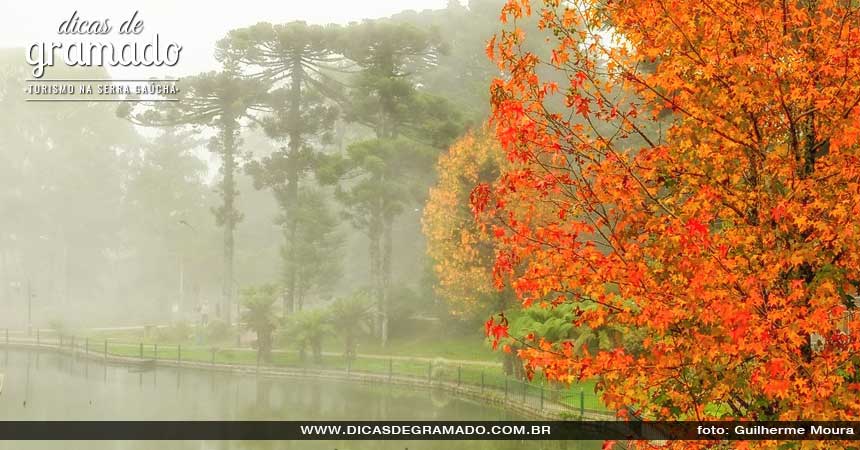 Conheça a temperatura do outono em Gramado.