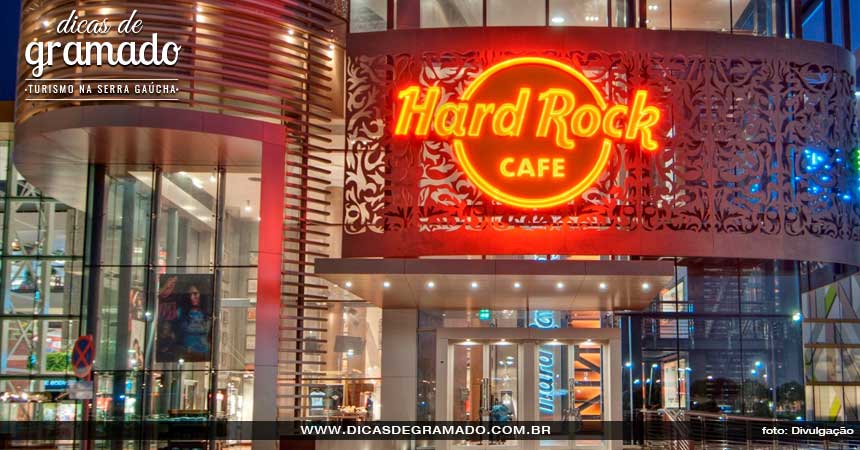 Novidade: Hard Rock Cafe em Gramado