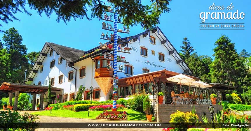 Hotel Ritta Höppner em Gramado: Em frente ao Mini Mundo