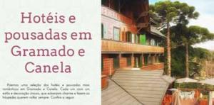 Ebook Lua de Mel em Gramado: Hotéis