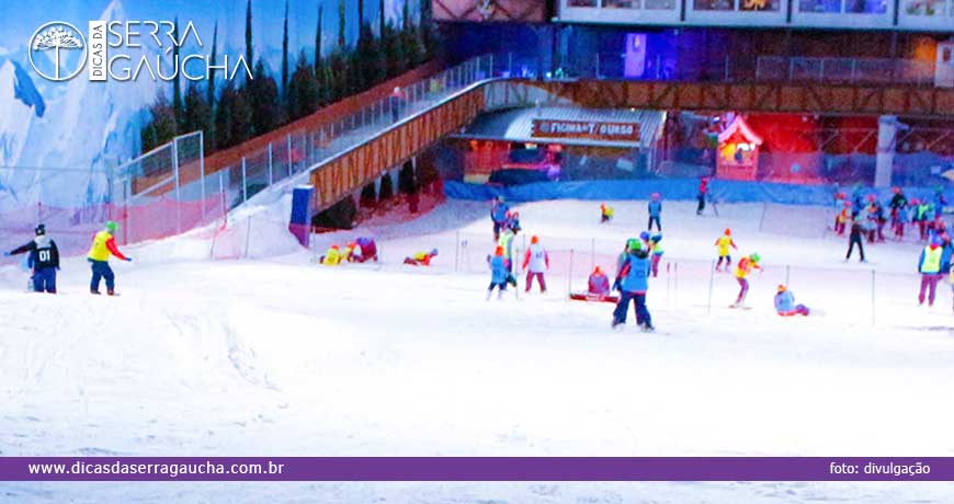 Principais pontos turísticos de Gramado: Snowland Parque de Neve