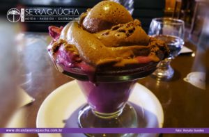 Sorvete de uva da Casa da Velha Bruxa