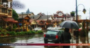 Gramado em março pode chover também