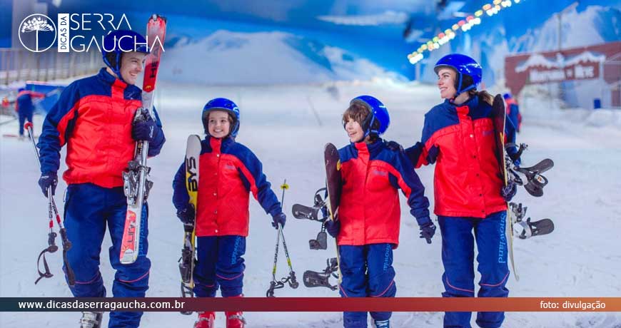 Parque Snowland em Gramado