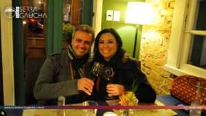 Celebrando com a esposa mais um aniversário de casamento no Bistrô Josephina