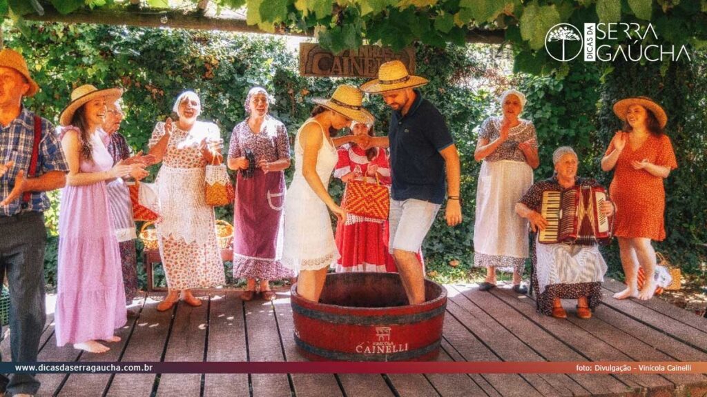 Vindina na Vinícola Cainelli - Bento Gonçalves (RS)